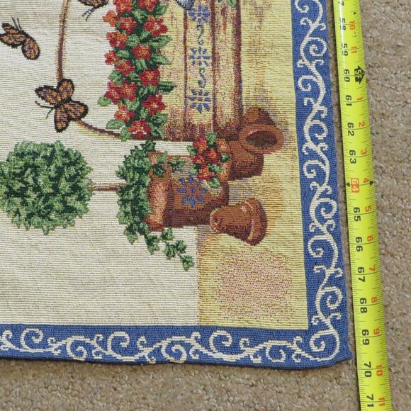 Gardening Themed Tapestry Table Runner 70x13" - Picture 4 of 4